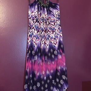 Beaded Necklace Dress